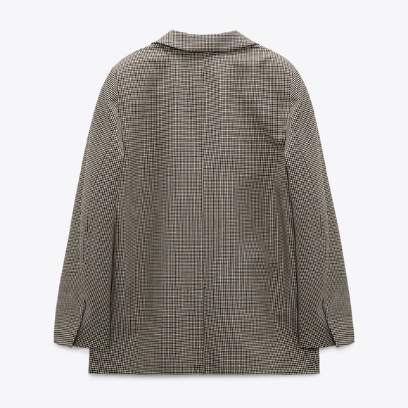 Zara Plaid Blazer - Picture 5 of 7